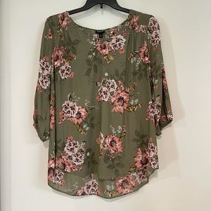 Fun and Flirty Floral Top
